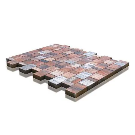 Плитка тротуарная Браер Старый город Ландхаус колормикс Койот h=60мм