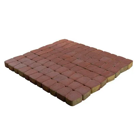 Плитка тротуарная Браер Классико круговая Винный h=60мм