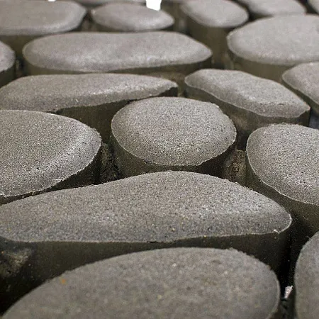 Плитка тротуарная Браер Грин Галет Серая h=80мм