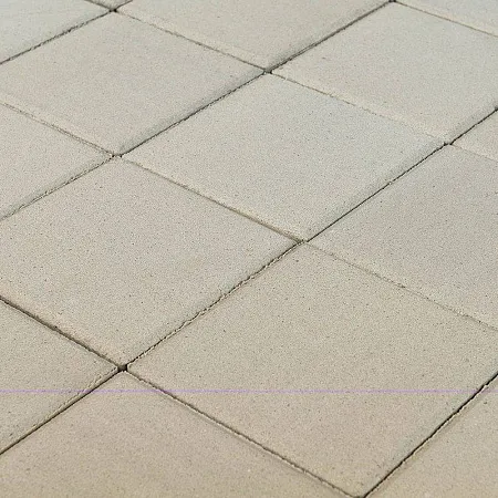 Плитка тротуарная Браер Лувр Белый 200х200 h=60мм