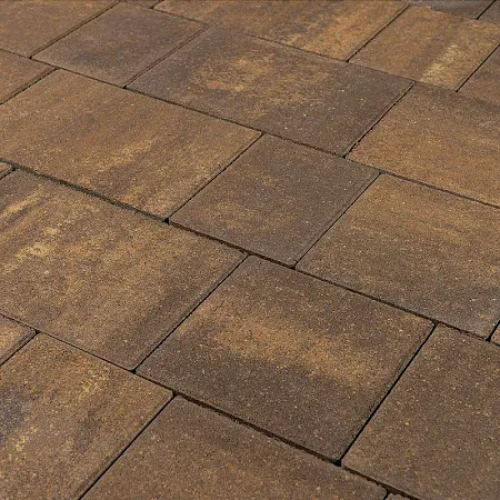 Плитка тротуарная Браер Старый город Венусбергер колормикс Каштан h=40мм