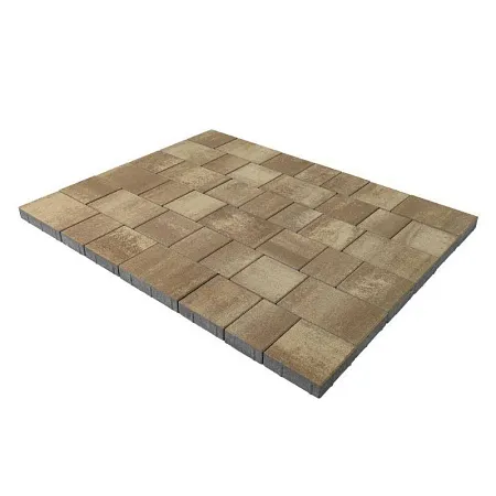 Плитка тротуарная Браер Старый город Венусбергер колормикс Миндаль h=40мм