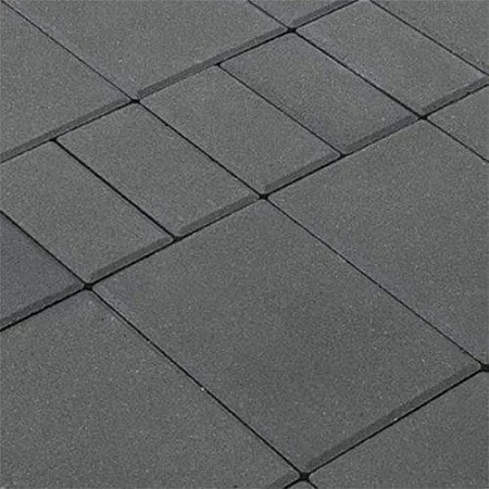 Плитка тротуарная Браер Мозаика Серый  h=60мм
