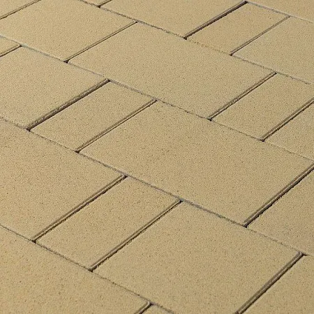 Плитка тротуарная Браер Старый город Ландхаус Песочный h=60мм